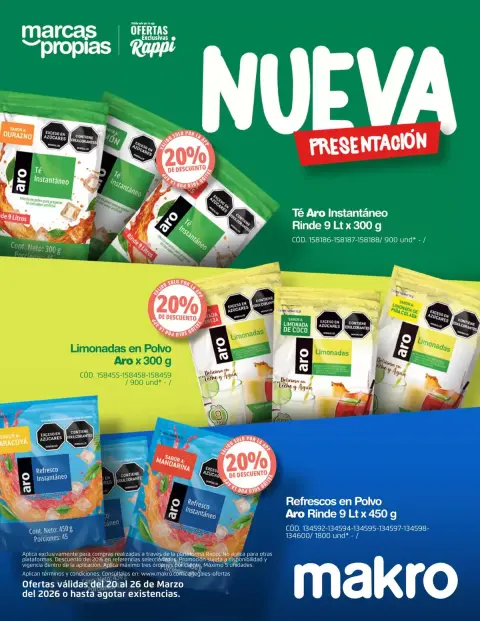 Ofertas de Makro Colombia de 20 a 26 marzo 2026 Excelente oferta para todos los clientes - Página 5