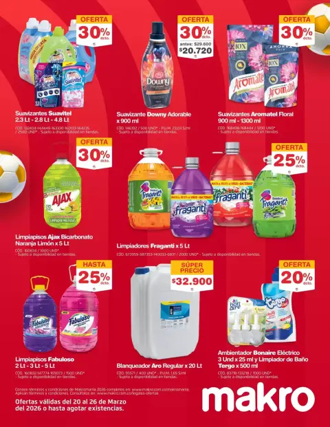 Ofertas de Makro Colombia de 20 a 26 marzo 2026 Excelente oferta para todos los clientes - Página 32