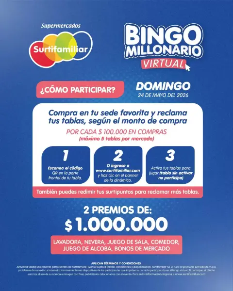 Ofertas de Surtifamiliar Colombia de 24 marzo a 24 mayo 2026 Excelente oferta para todos los clientes - Página 2
