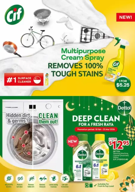 Giant Singapore offers from 6 February to 25 March 2026 Ramadan Raya Catalogue - Page 36