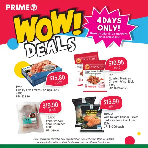 Prime Supermarket Singapore offers from 20 to 23 March 2026 Discover attractive offers - Page 4