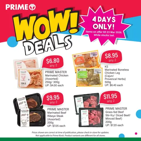 Prime Supermarket Singapore offers from 20 to 23 March 2026 Discover attractive offers - Page 2