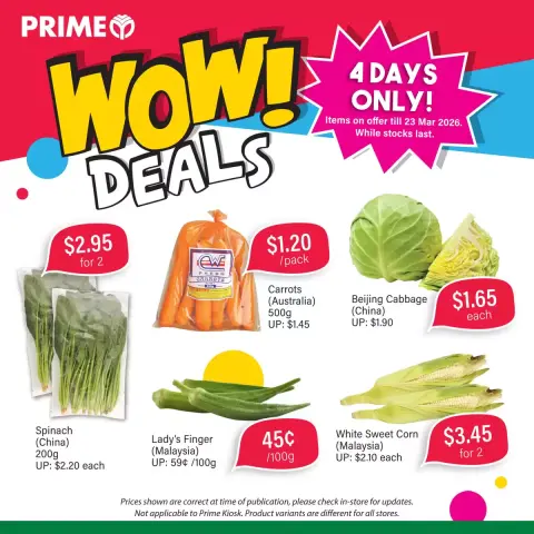 Prime Supermarket Singapore offers from 20 to 23 March 2026 Discover attractive offers - Page 3