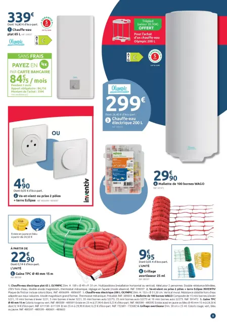 Offres Mr.Bricolage France de 11 à 29 mars 2026 SPÉCIAL CHANTIERS - Page 9