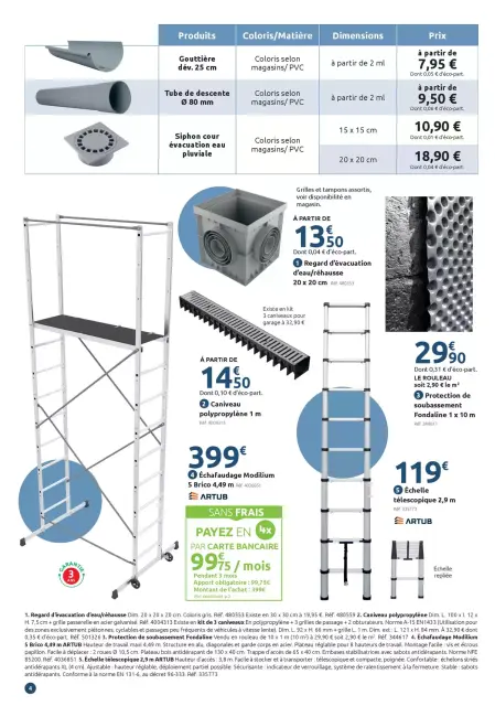 Offres Mr.Bricolage France de 11 à 29 mars 2026 SPÉCIAL CHANTIERS - Page 4
