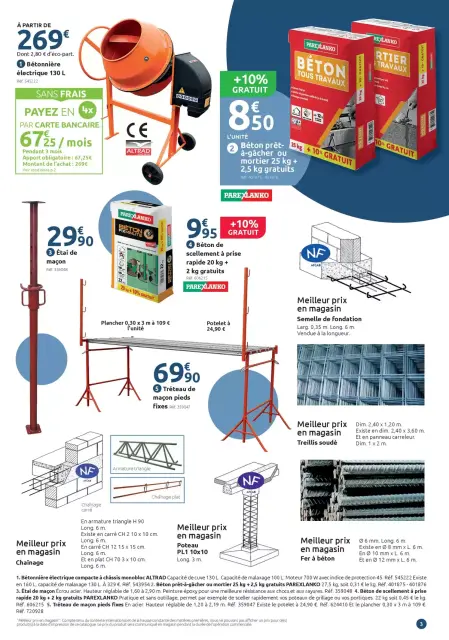 Offres Mr.Bricolage France de 11 à 29 mars 2026 SPÉCIAL CHANTIERS - Page 3