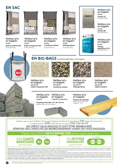 Offres Mr.Bricolage France de 11 à 29 mars 2026 SPÉCIAL CHANTIERS - Page 2