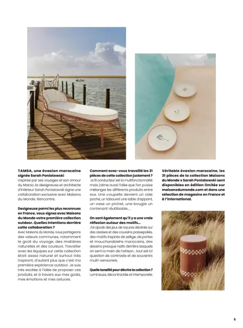 Offres Maisons du Monde France de 1 janvier à 31 décembre 2026 EVASION ESTIVALE - Page 5