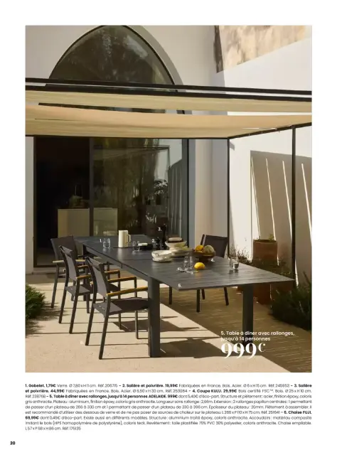 Offres Maisons du Monde France de 1 janvier à 31 décembre 2026 EVASION ESTIVALE - Page 20