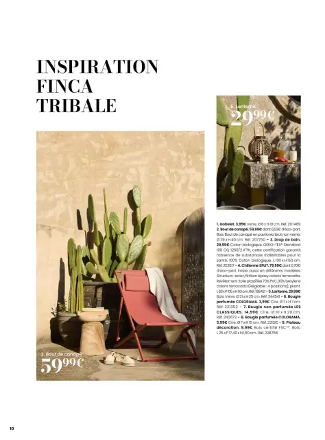 Offres Maisons du Monde France de 1 janvier à 31 décembre 2026 EVASION ESTIVALE - Page 10