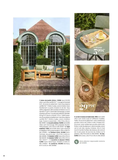 Offres Maisons du Monde France de 1 janvier à 31 décembre 2026 EVASION ESTIVALE - Page 8
