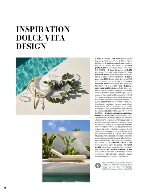 Offres Maisons du Monde France de 1 janvier à 31 décembre 2026 EVASION ESTIVALE - Page 18