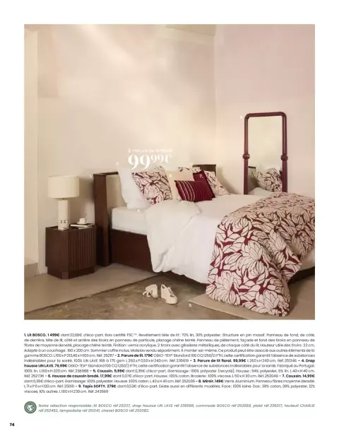 Offres Maisons du Monde France de 1 mars à 31 août 2026 ITINÉRAIRE ESTIVAL - Page 74