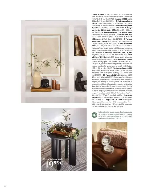 Offres Maisons du Monde France de 1 mars à 31 août 2026 ITINÉRAIRE ESTIVAL - Page 46