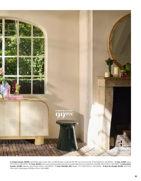 Offres Maisons du Monde France de 1 mars à 31 août 2026 ITINÉRAIRE ESTIVAL - Page 83