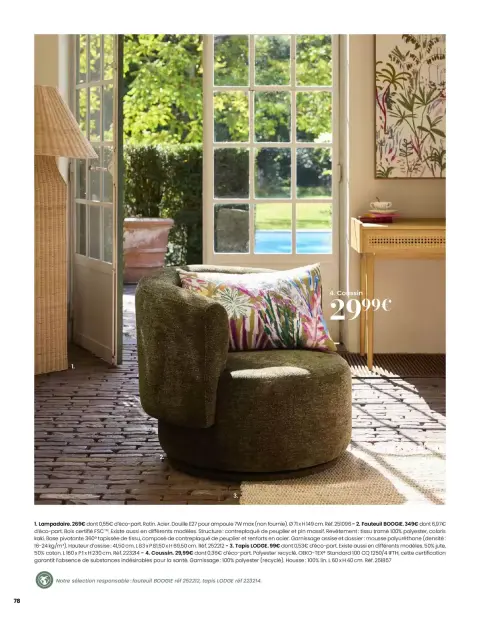 Offres Maisons du Monde France de 1 mars à 31 août 2026 ITINÉRAIRE ESTIVAL - Page 78