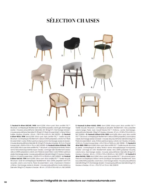 Offres Maisons du Monde France de 1 mars à 31 août 2026 ITINÉRAIRE ESTIVAL - Page 122