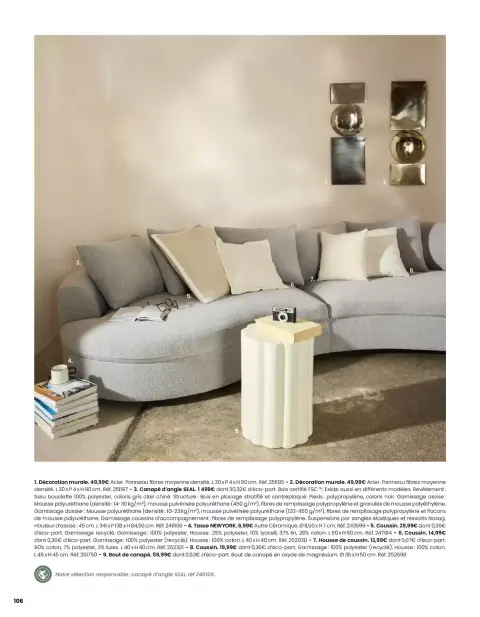 Offres Maisons du Monde France de 1 mars à 31 août 2026 ITINÉRAIRE ESTIVAL - Page 106