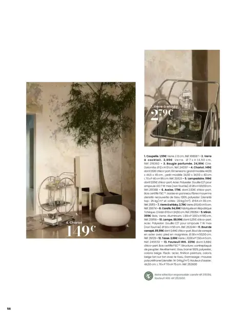 Offres Maisons du Monde France de 1 mars à 31 août 2026 ITINÉRAIRE ESTIVAL - Page 56