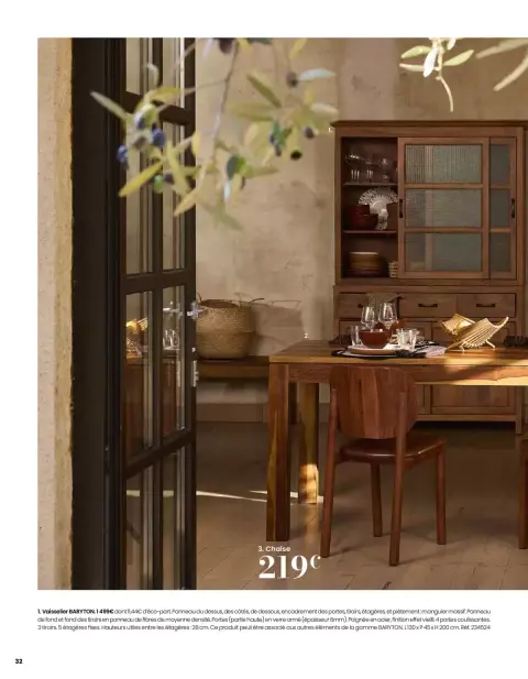 Offres Maisons du Monde France de 1 mars à 31 août 2026 ITINÉRAIRE ESTIVAL - Page 32