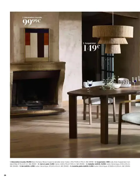 Offres Maisons du Monde France de 1 mars à 31 août 2026 ITINÉRAIRE ESTIVAL - Page 28