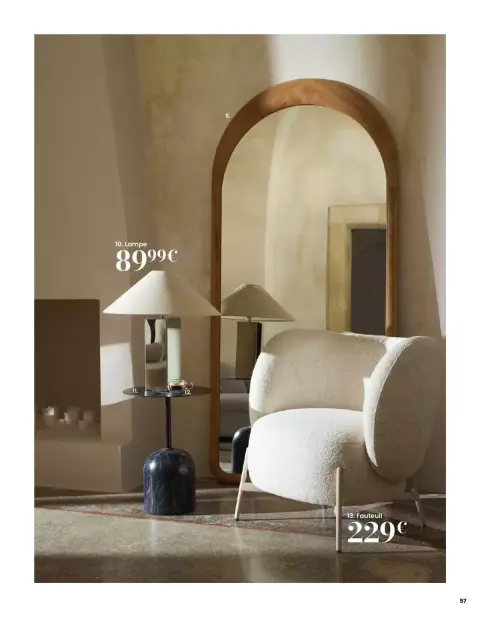 Offres Maisons du Monde France de 1 mars à 31 août 2026 ITINÉRAIRE ESTIVAL - Page 57