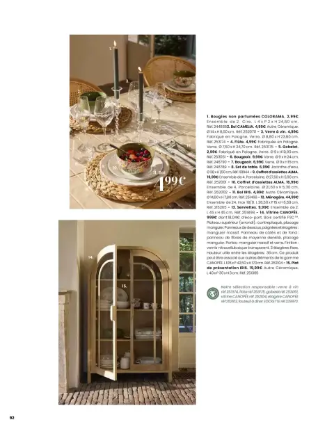 Offres Maisons du Monde France de 1 mars à 31 août 2026 ITINÉRAIRE ESTIVAL - Page 92