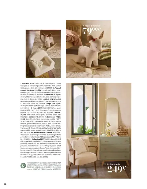 Offres Maisons du Monde France de 1 mars à 31 août 2026 ITINÉRAIRE ESTIVAL - Page 62