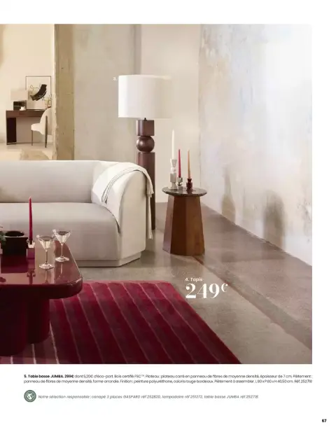 Offres Maisons du Monde France de 1 mars à 31 août 2026 ITINÉRAIRE ESTIVAL - Page 67