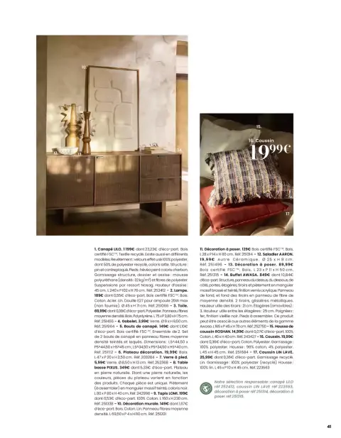 Offres Maisons du Monde France de 1 mars à 31 août 2026 ITINÉRAIRE ESTIVAL - Page 41