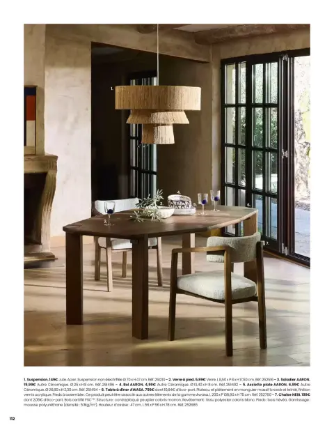 Offres Maisons du Monde France de 1 mars à 31 août 2026 ITINÉRAIRE ESTIVAL - Page 112