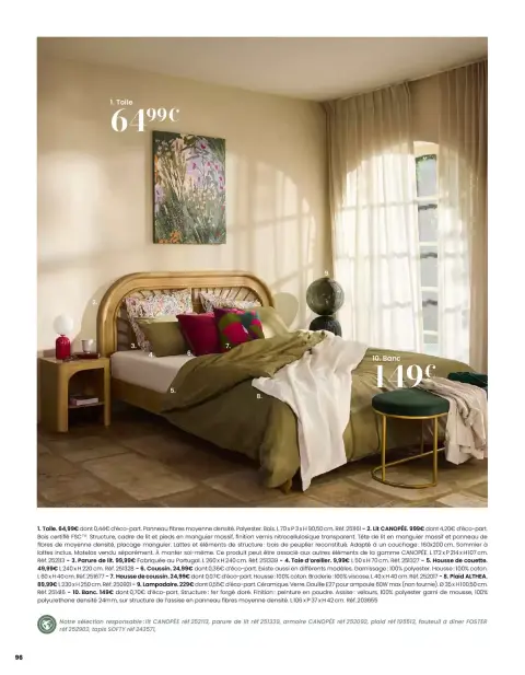 Offres Maisons du Monde France de 1 mars à 31 août 2026 ITINÉRAIRE ESTIVAL - Page 96