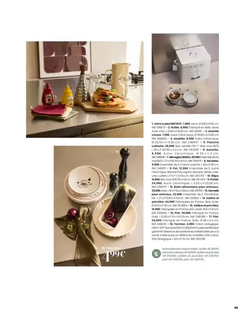 Offres Maisons du Monde France de 1 mars à 31 août 2026 ITINÉRAIRE ESTIVAL - Page 65