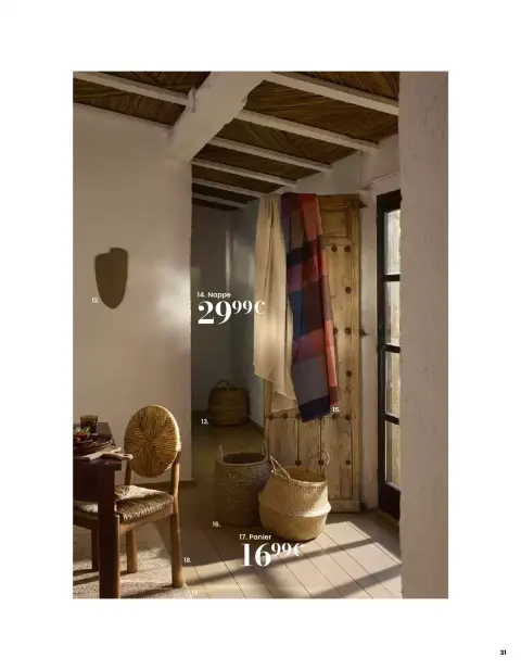 Offres Maisons du Monde France de 1 mars à 31 août 2026 ITINÉRAIRE ESTIVAL - Page 31