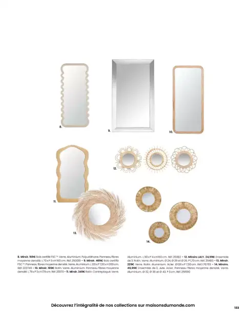 Offres Maisons du Monde France de 1 mars à 31 août 2026 ITINÉRAIRE ESTIVAL - Page 133