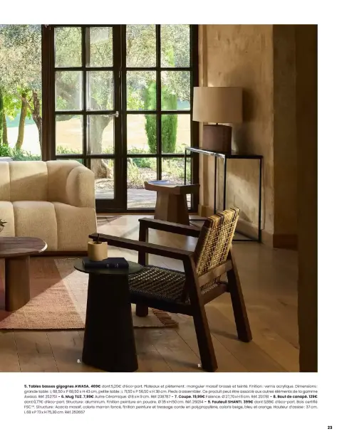 Offres Maisons du Monde France de 1 mars à 31 août 2026 ITINÉRAIRE ESTIVAL - Page 23