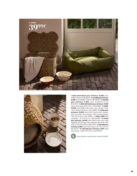 Offres Maisons du Monde France de 1 mars à 31 août 2026 ITINÉRAIRE ESTIVAL - Page 95
