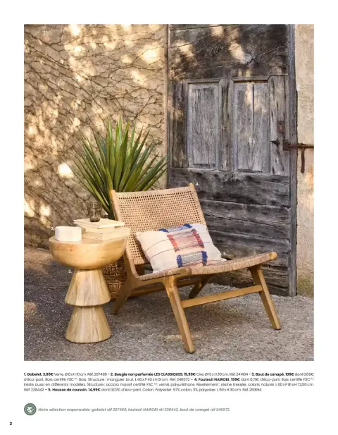 Offres Maisons du Monde France de 1 mars à 31 août 2026 ITINÉRAIRE ESTIVAL - Page 2