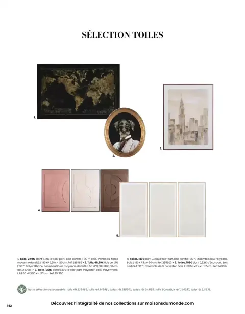 Offres Maisons du Monde France de 1 mars à 31 août 2026 ITINÉRAIRE ESTIVAL - Page 142