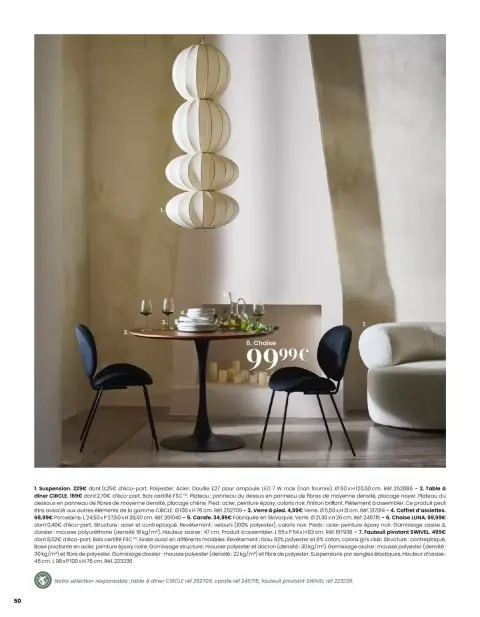 Offres Maisons du Monde France de 1 mars à 31 août 2026 ITINÉRAIRE ESTIVAL - Page 50