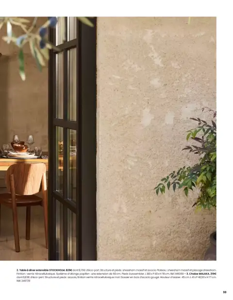 Offres Maisons du Monde France de 1 mars à 31 août 2026 ITINÉRAIRE ESTIVAL - Page 33