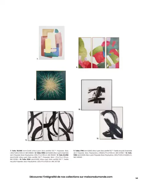 Offres Maisons du Monde France de 1 mars à 31 août 2026 ITINÉRAIRE ESTIVAL - Page 141
