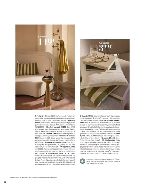 Offres Maisons du Monde France de 1 mars à 31 août 2026 ITINÉRAIRE ESTIVAL - Page 52