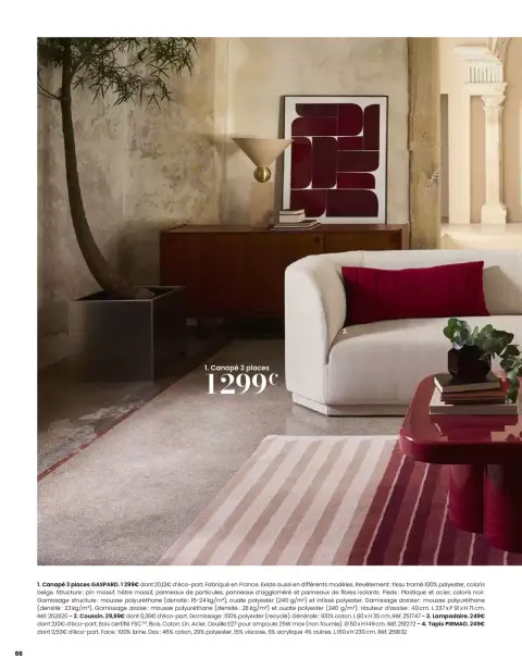 Offres Maisons du Monde France de 1 mars à 31 août 2026 ITINÉRAIRE ESTIVAL - Page 66