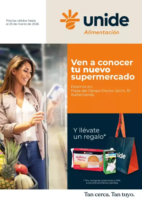 Ofertas de Unide Alimentación España de 20 a 25 marzo 2026 Ven a conocernos - Página 1