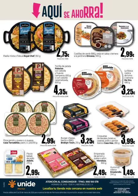 Offres Marché Unide Espagne de 12 à 25 mars 2026 Ici, vous économisez - Page 12