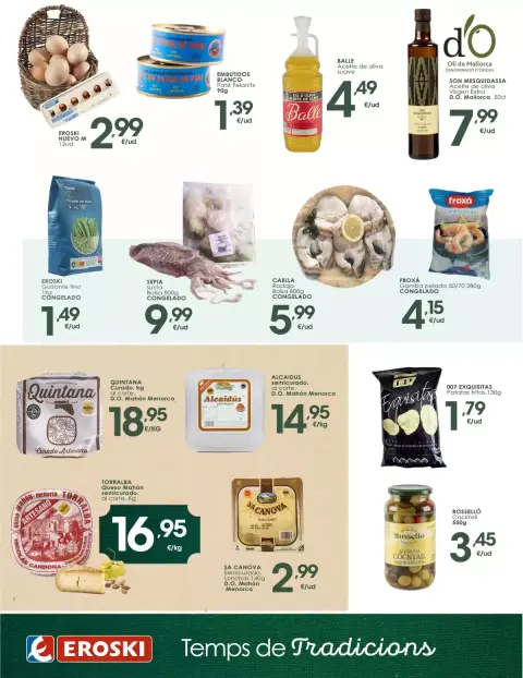 Ofertas de Eroski España de 19 marzo a 8 abril 2026 Temps de tradicions - Página 5
