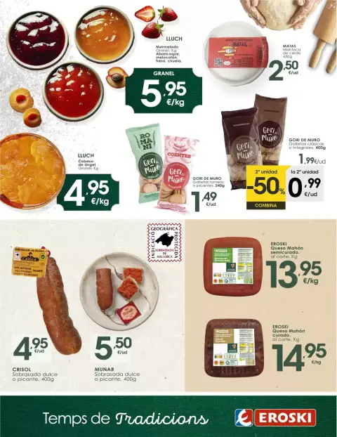 Ofertas de Eroski España de 19 marzo a 8 abril 2026 Temps de tradicions - Página 4