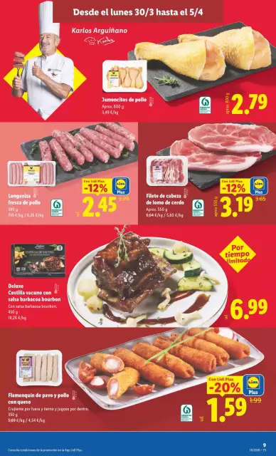 Ofertas de Lidl España de 30 marzo a 5 abril 2026 ofertas semanales - Página 9