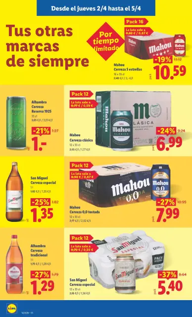 Ofertas de Lidl España de 30 marzo a 5 abril 2026 ofertas semanales - Página 40